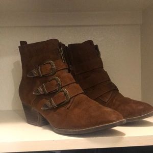 Brown Booties | Carlos by Carlos Santana Boots